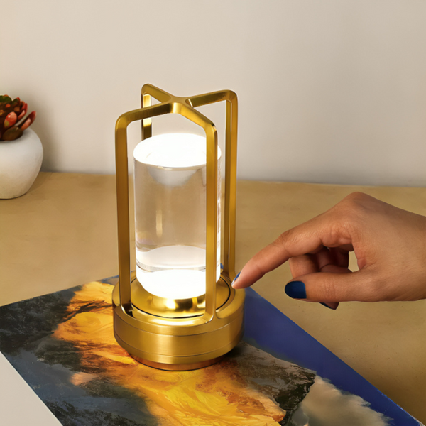 Crystal Lantern Table Lamp | Buy 1 Get 1 Free