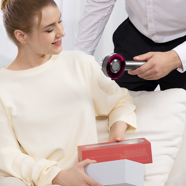 Red Light Therapy Scalp Massaging Brush