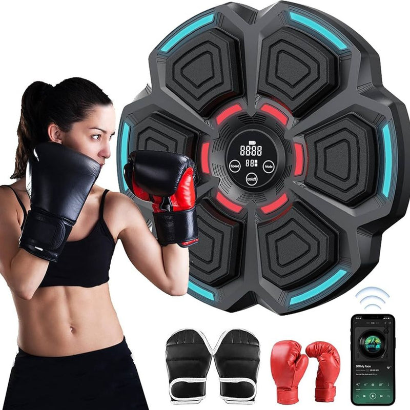 Music Boxing Pad With Gloves