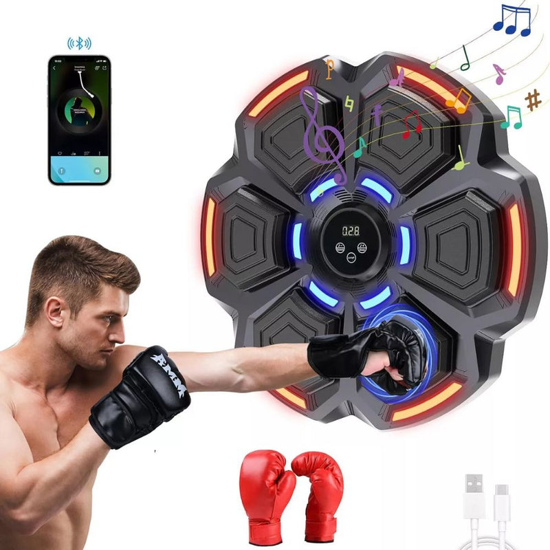 Music Boxing Pad With Gloves